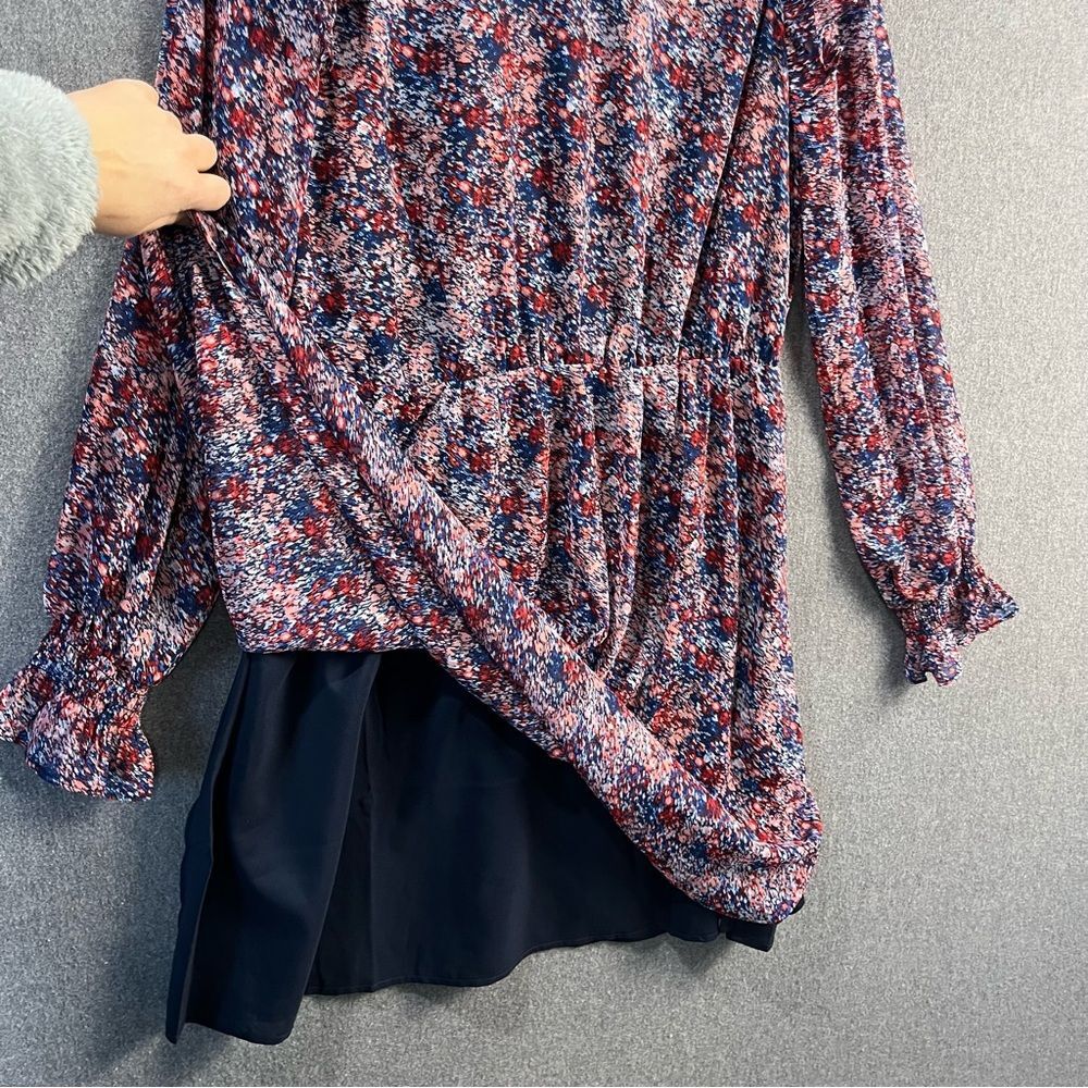 NWT Banana Republic Long-Sleeve Printed Dress – New With Tags - Picture 4 of 7